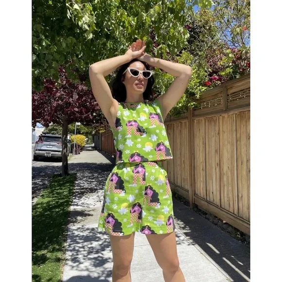 Nooworks Checkered Ladies Western Shorts - Picture 2 of 5